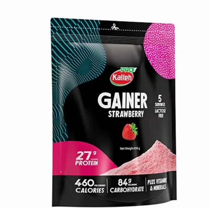 پروتوئین گینر توت فرنگی کاله پرو 650 گرمجدید