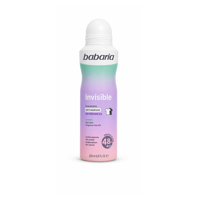 اسپری ضدتعریق باباریا Invisible Anti-Stain