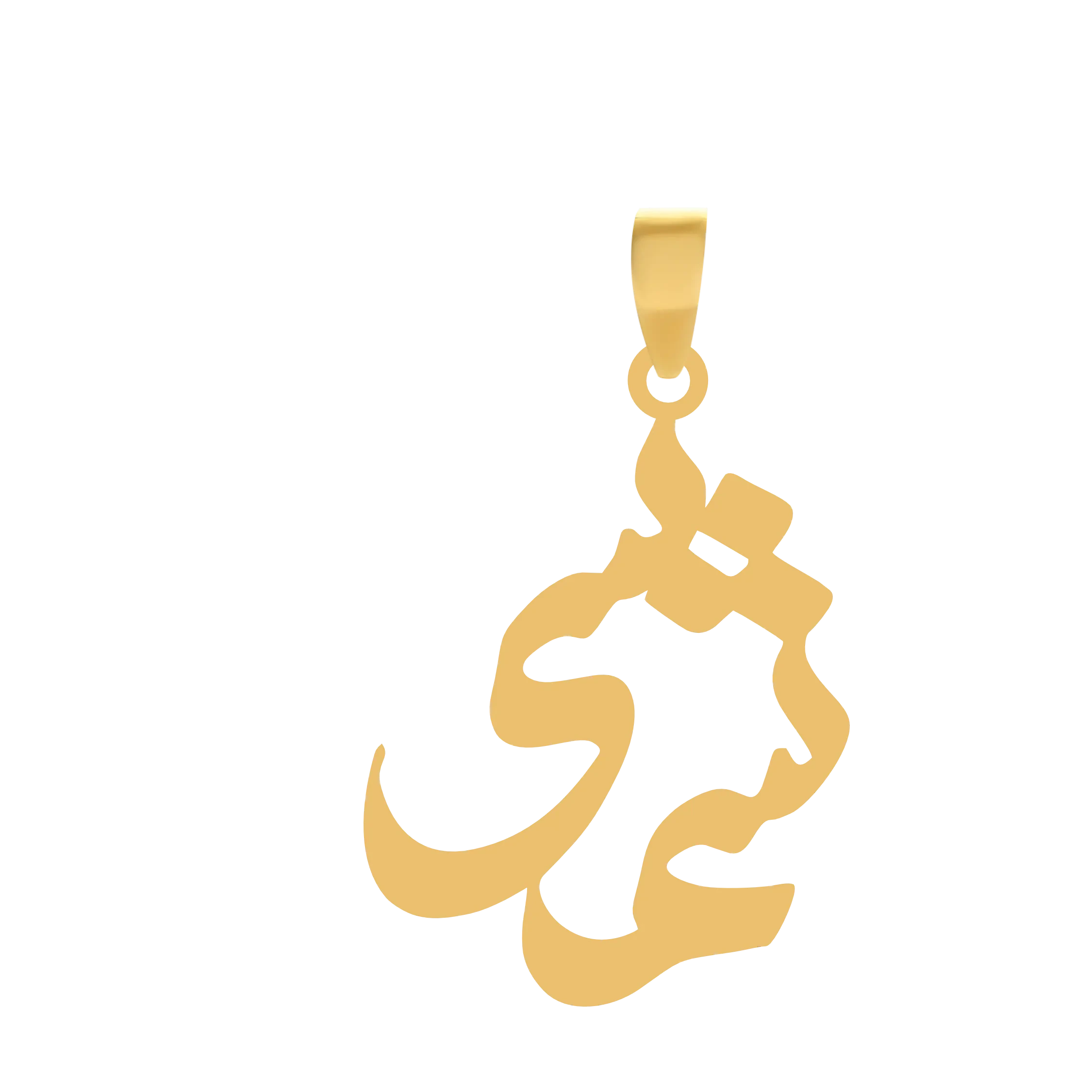 آویز طلا گالری طلای شکیل اسم شمسیجدید