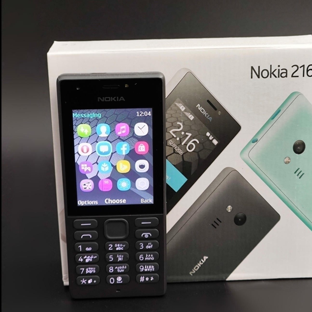 گوشی ساده نوکیا مدل Nokia 216 Dual sim دو سیم کارت رجیستر شده ( بدون گارانتی شرکتی)جدید
