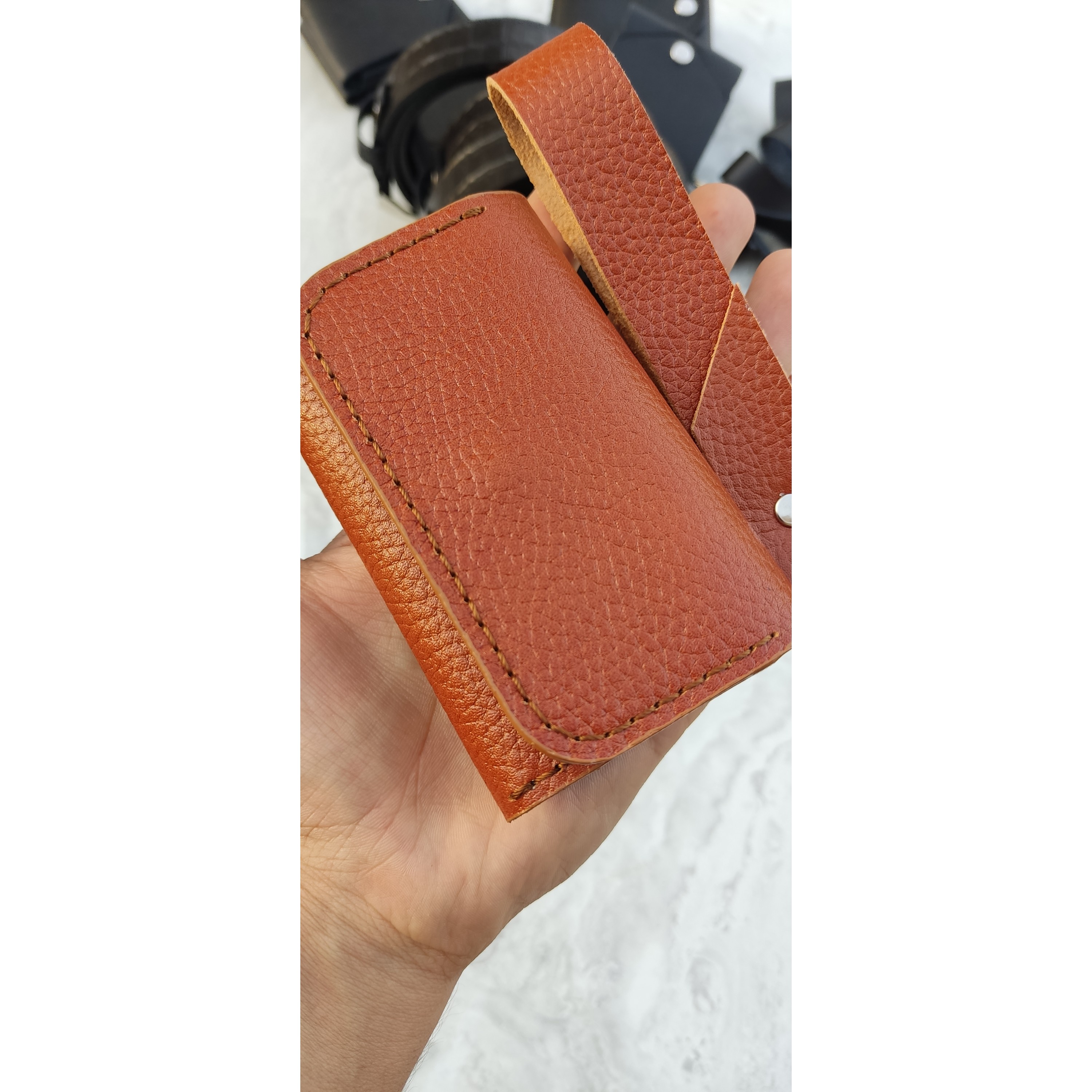 جاکارتی چرم طبیعی جاکارتی آکاردئونی
