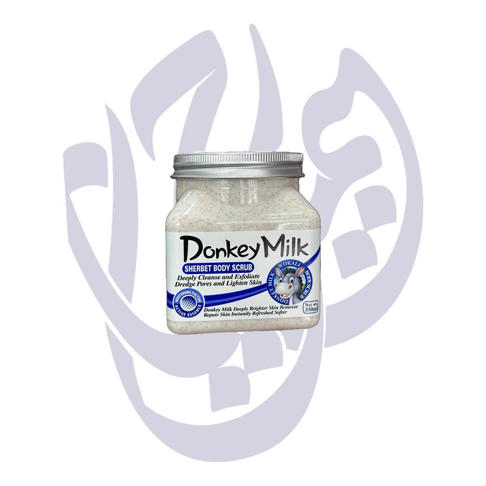 اسکراب شنی شیر الاغ حجم 350 میل وکالی WOKALI