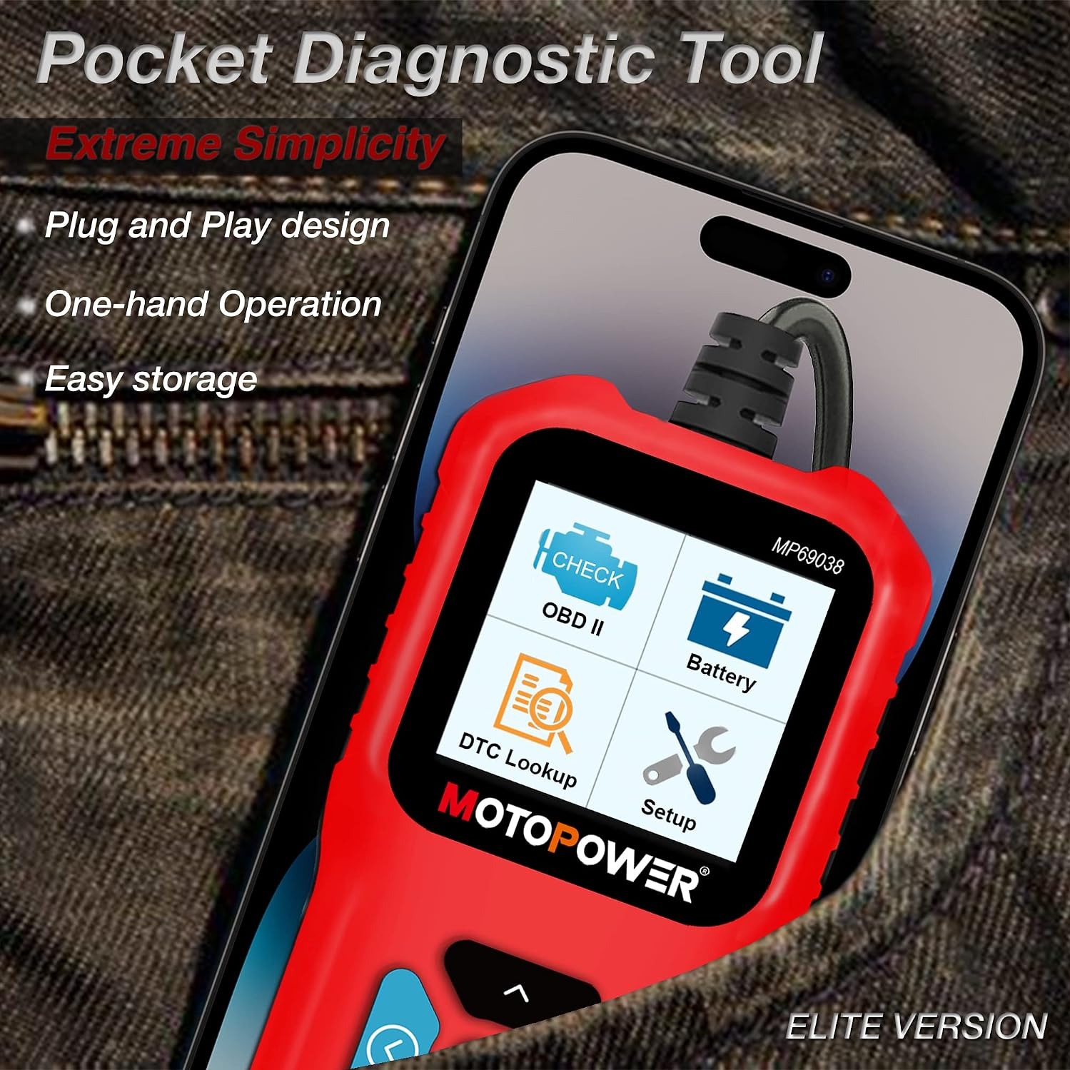 اسکنر دیاگ خودرو MOTOPOWER MP69038