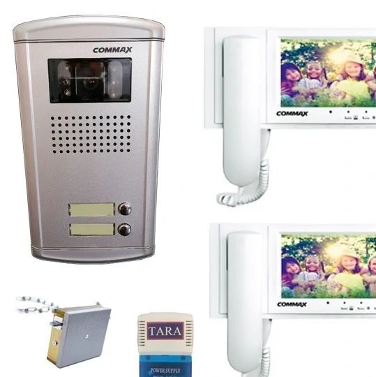 پکیج عمده آیفون تصویری 2واحده کوماکس CDV-70جدید