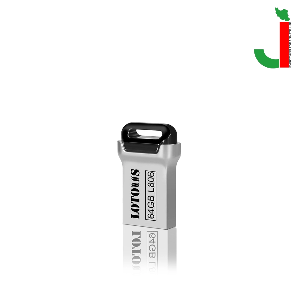 فلش مموری لوتوس مدل L806 ظرفیت 64 گیگابایت USB 2.0 هانسی شاپ
