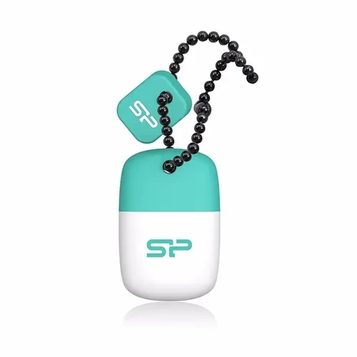 فلش مموری سیلیکون پاور مدل Silicon Power Jewel J07 32Gb فیروزه ای