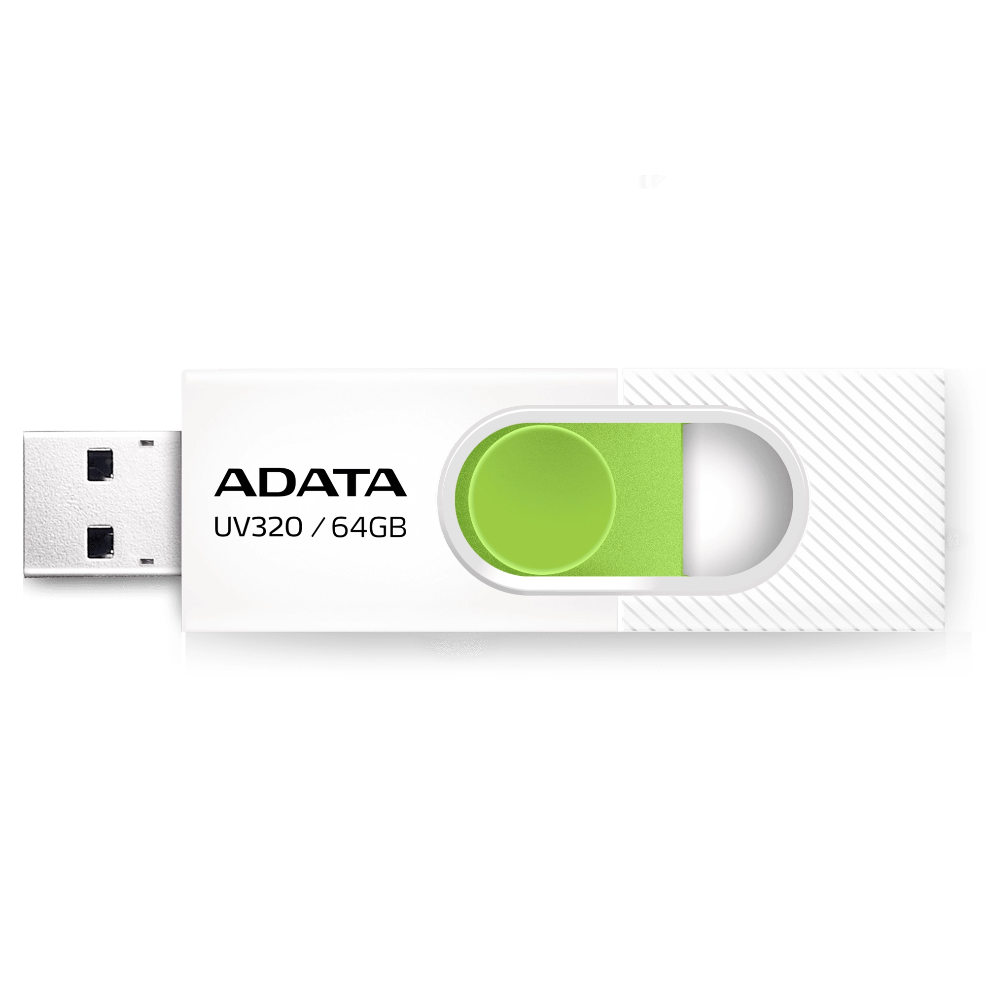فلش مموری ای دیتا مدل UV320 USB3.2 64GB سفید