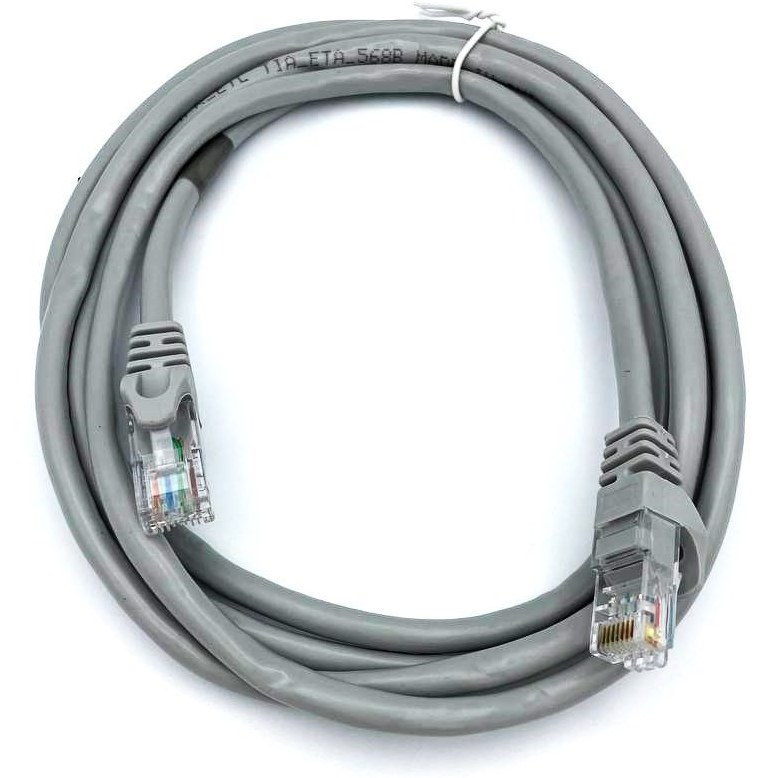 کابل شبکه CAT6 UTP متراژ 5 برند BAYBEL خاکستریجدید