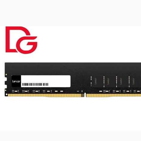 رم کامپیوتر لکسار LEXAR ظرفیت 8 گیگابایت DDR4 تک کاناله 2666 مگاهرتز تایمینگ CL22 مدل UDIMMجدید
