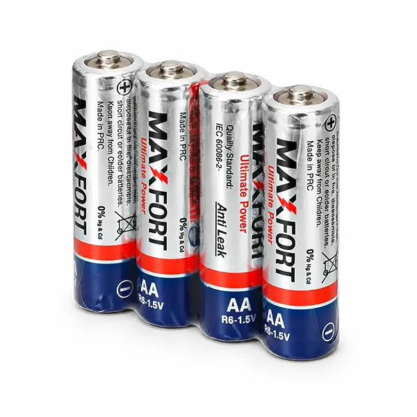 باتری قلمی مکس‌فورت (Maxfort) مدل Extra Heavy Duty - بسته ۴ عددیجدید