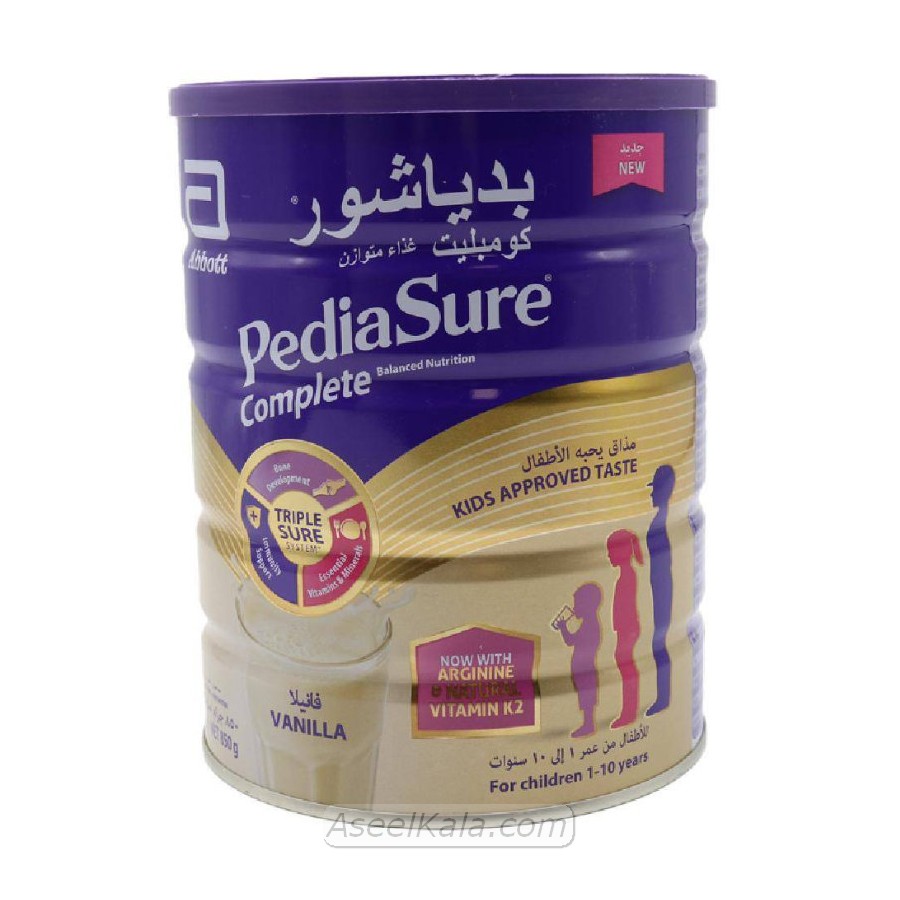 پودر پدیاشور Pediasure کامپلیت وانیلی 850 گرمیجدید