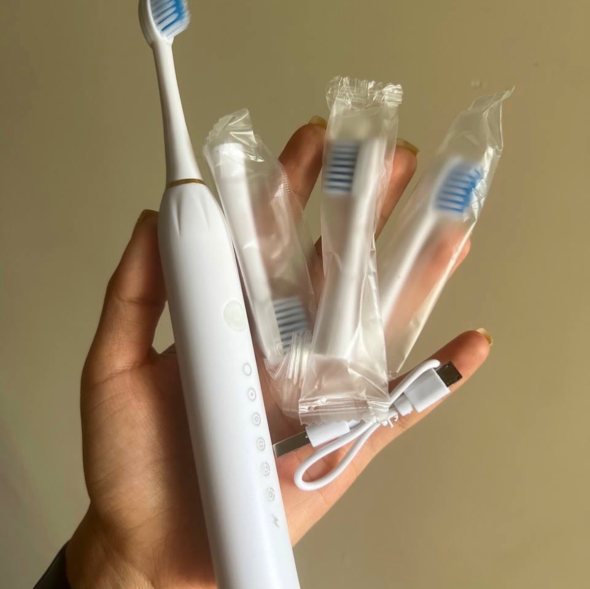 خرید و قیمت مسواک برقی هوشمند مدل X-3 Sonic Electric Toothbrush IPX-7 20 شش حالتهجدید