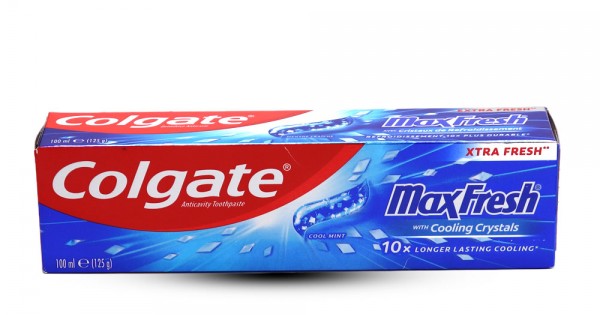 خمیر دندان colgate آبی با کریستال های خنک کننده 100 میلی لیتر اورجینال
