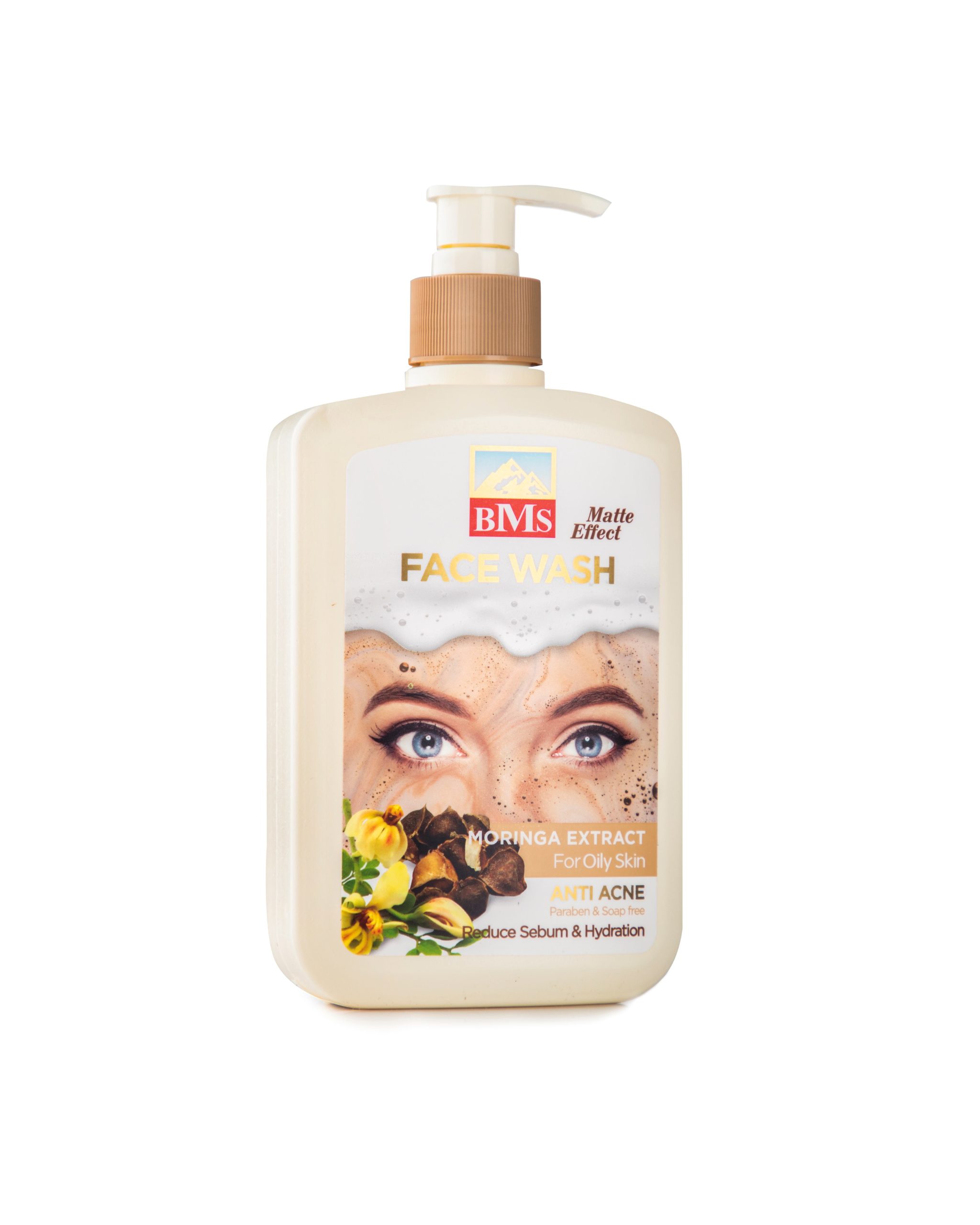 ژل شستشوی صورت بی ام اس مورینگا – 500 میل