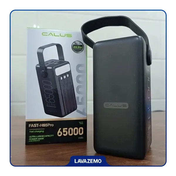 پاوربانک CALUS مدل FAST-H65 ظرفیت 65000 میلیآمپر