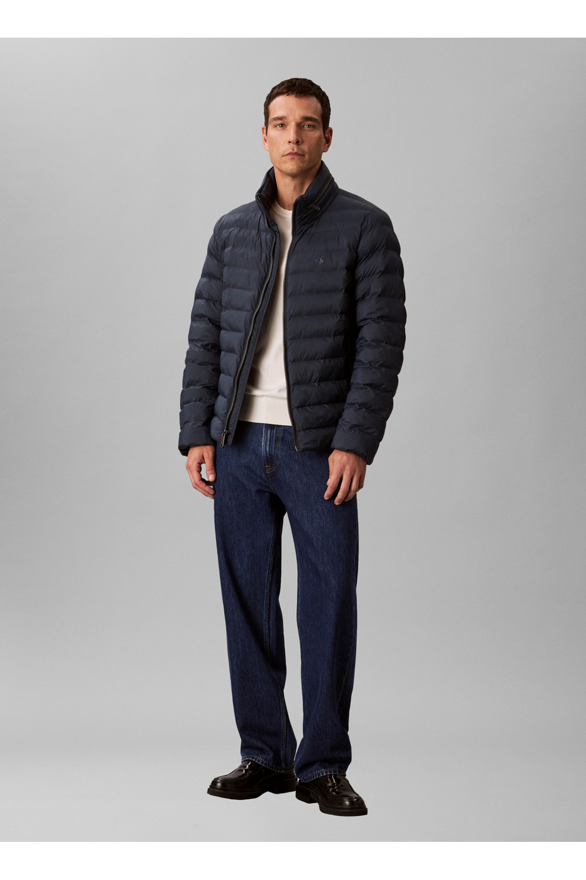 کاپشن مردانه آبی سرمه ای کلوین کلاینCalvin Klein | 5003296461 اورجینالجدید