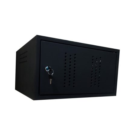 رک شبکه 8 یونیت(جعبه محافظ دسگاه دی وی آر قفل دار)عمق45درطول50در35جدید