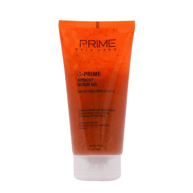 ژل اسکراب پاک کننده زرد آلو پریم prime