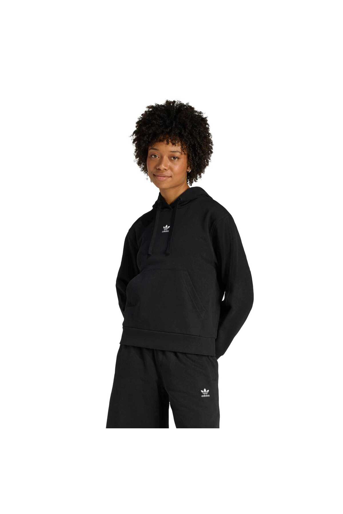 سویشرت زنانه آدیداس مدل adidas Ess Ft Hd Kadn Spor Sweatshirt KC6729جدید