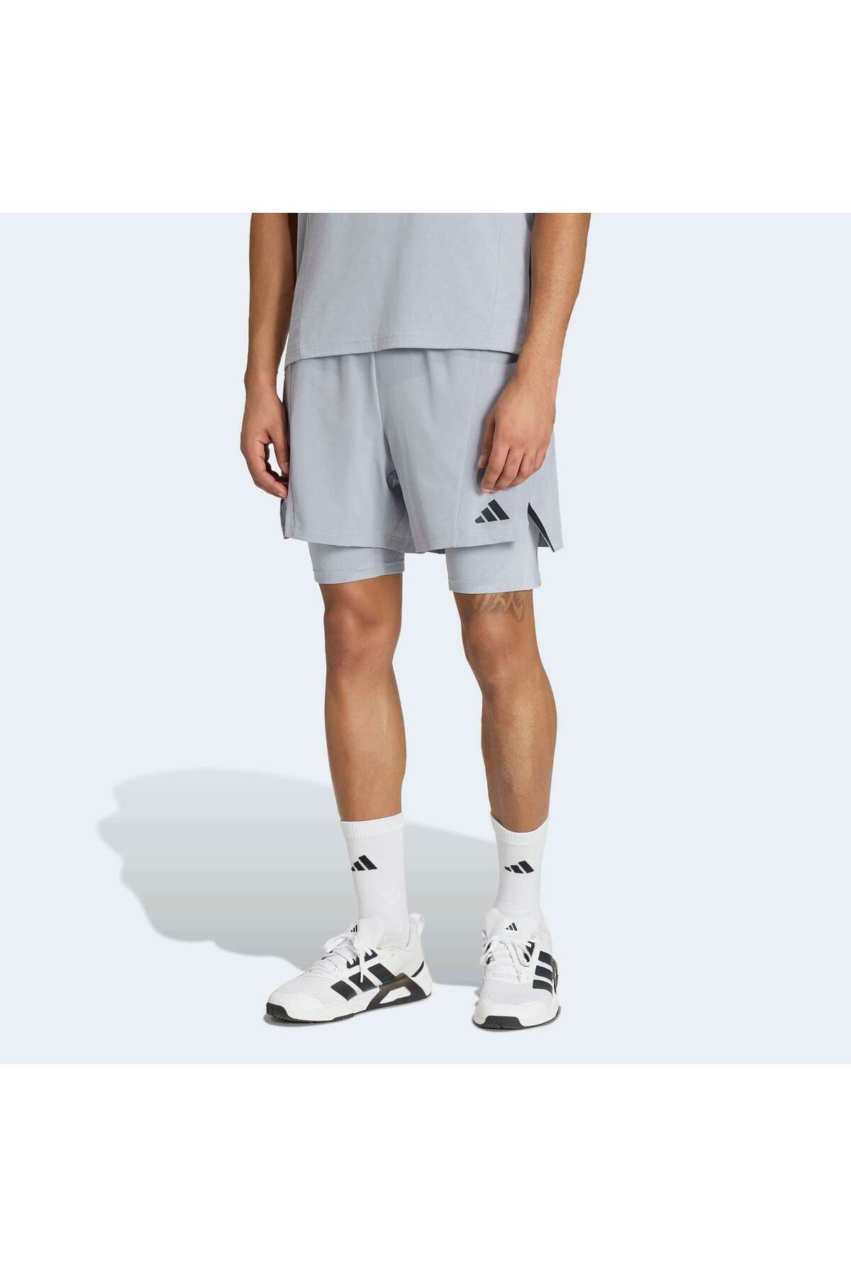 شلوارک مردانه آدیداس مدل adidas D4T 2In1 Shorts Erkek Spor ort KS6399جدید