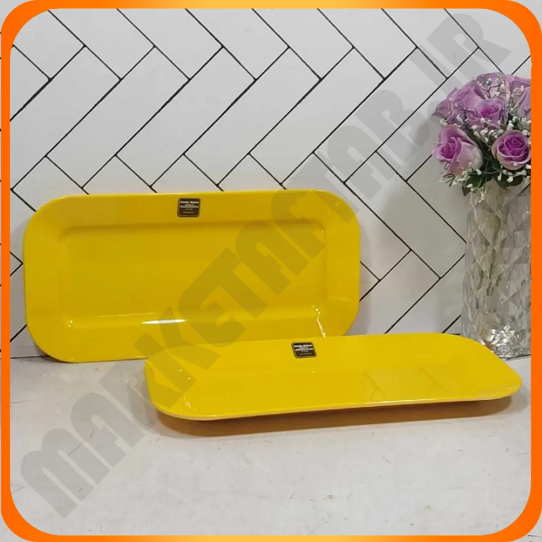 D3819 دیس کباب و سوشی زرد ملامین پردیس ماهانجدید
