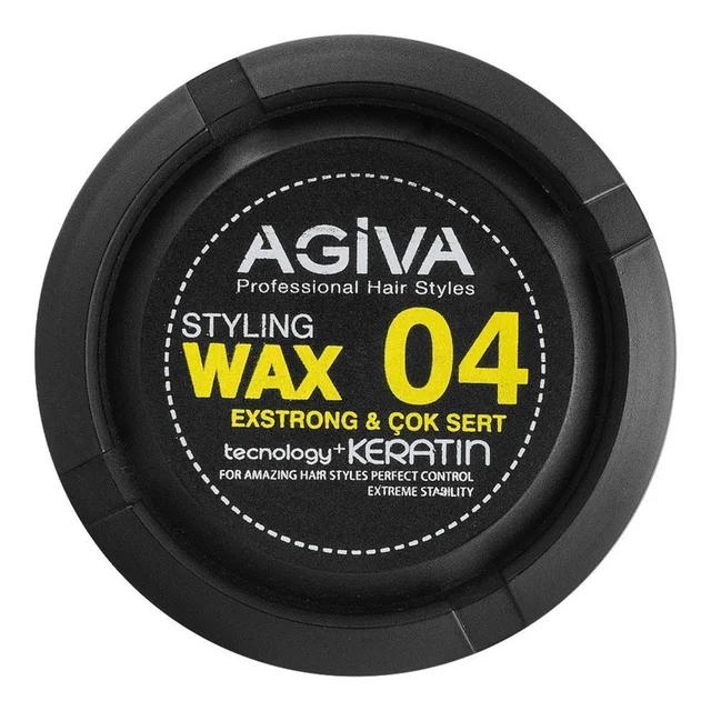 حالت دهنده و واکس مو بسیار قوی آگیوا مدل EXSTRONG شماره 04 حجم 175 میلجدید