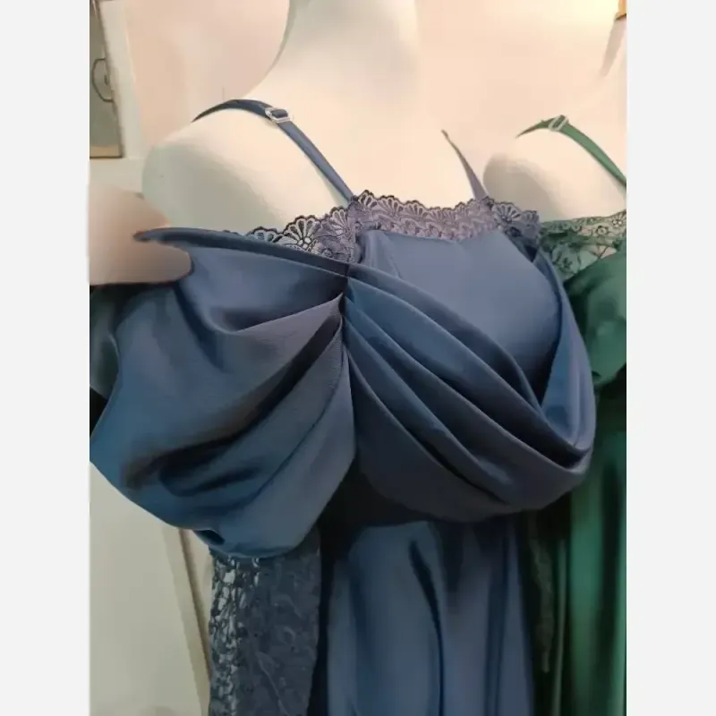 پیراهن زنانه پرنسا جنس ساتن زارا قد 150