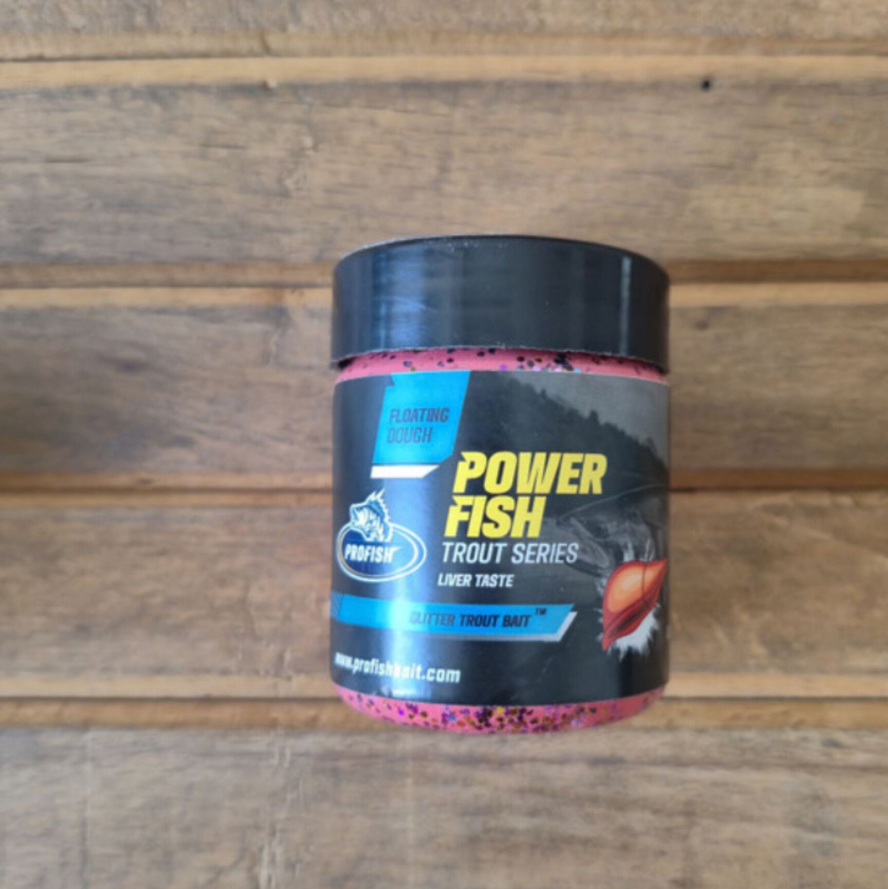 طعمه خمیر قزلی ماهیگیری جگر صورتی POWER FISH برندآنرکسجدید