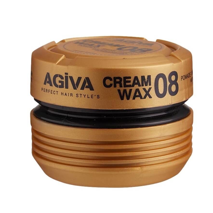 واکس مو آگیوا طلایی براق و مرطوب کننده Agiva Cream Wax 08