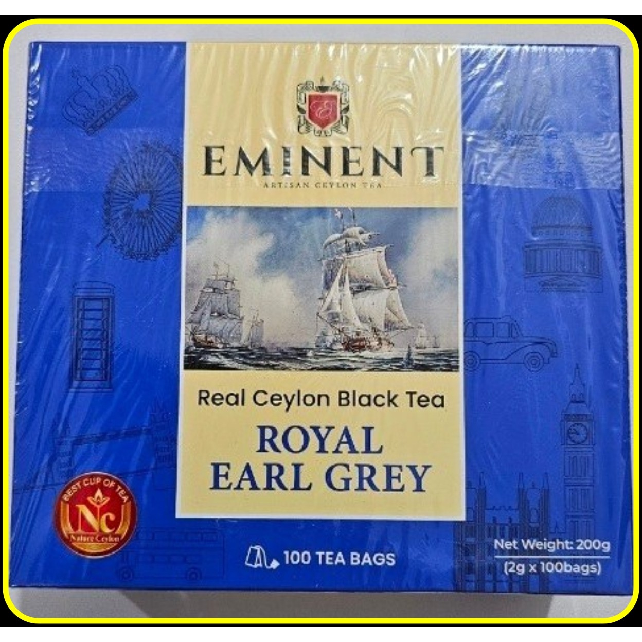 چای کیسه ای برند امیننت رویال معطر Eminent royal earl grey