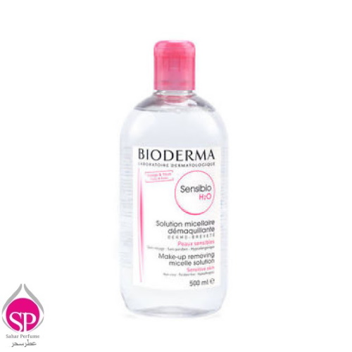 میسلار واتر پاک کننده آرایش صورت و چشم بایودرما مدل Sensibio H2O حجم 500 میل
