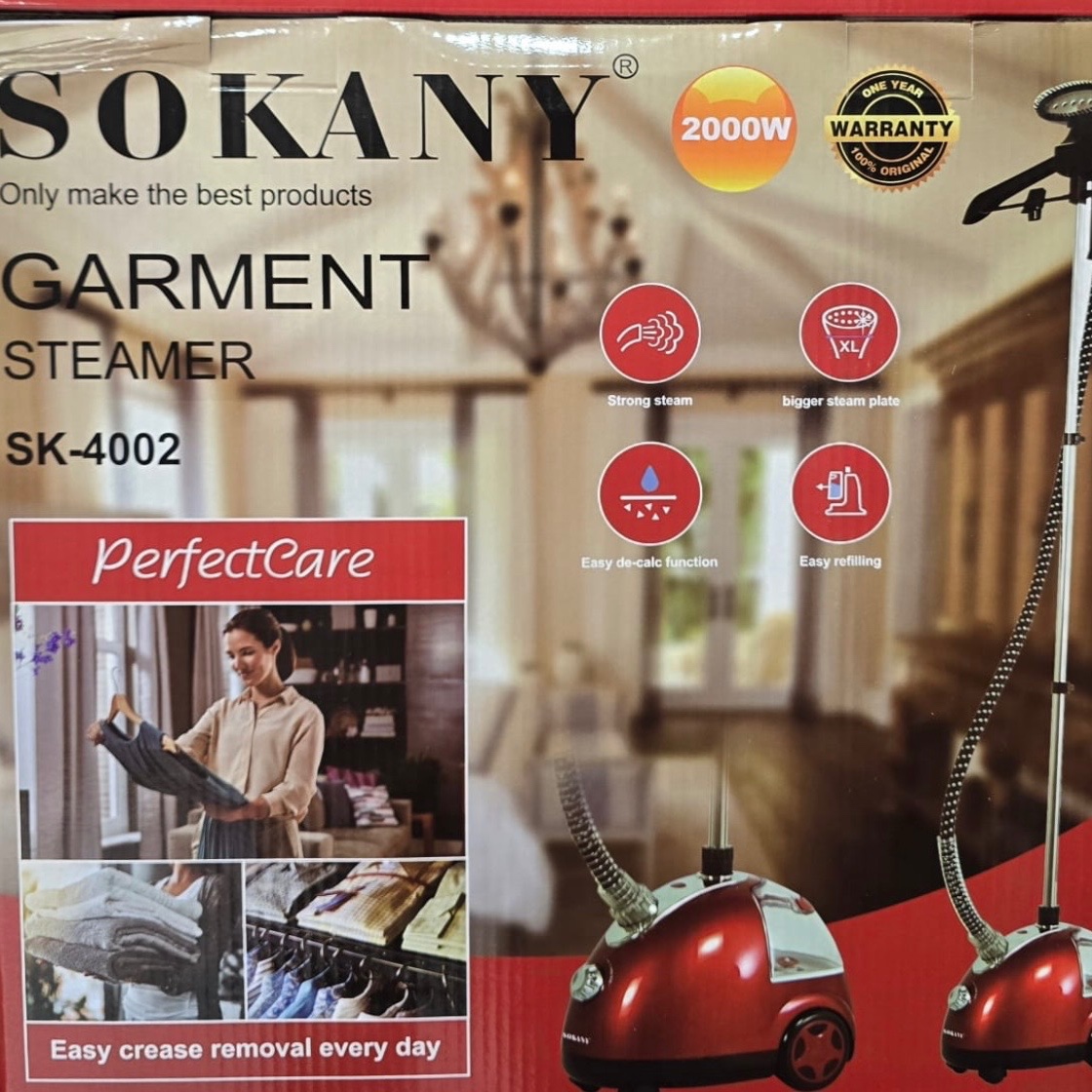 بخارگر ایستاده سوکانی (Sokany) مدل SK-4002