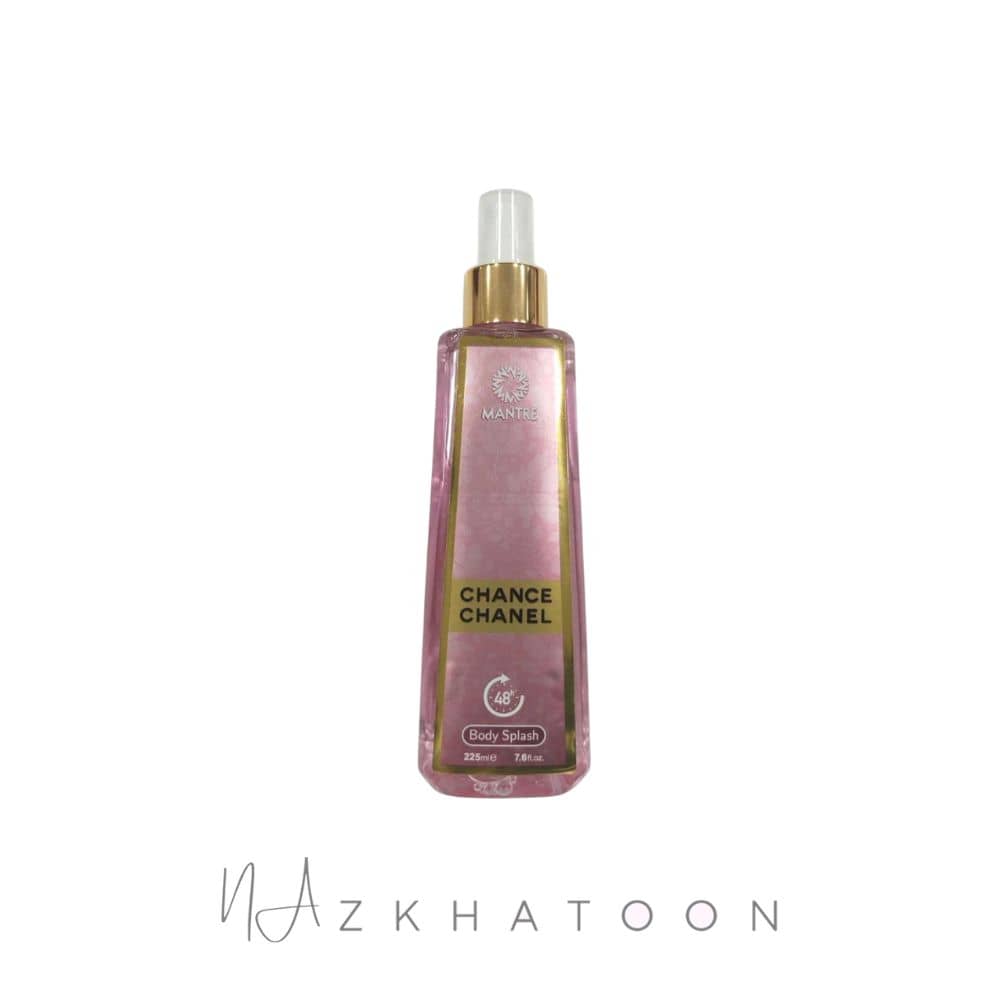 بادی اسپلش زنانه مانتره رایحه شانل چنس | MANTRE Body Splash Chance Chanel