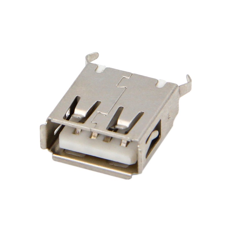 کانکتور مادگی USB-A مدل 4Pin-180Deg.Cur بسته ده عددیجدید