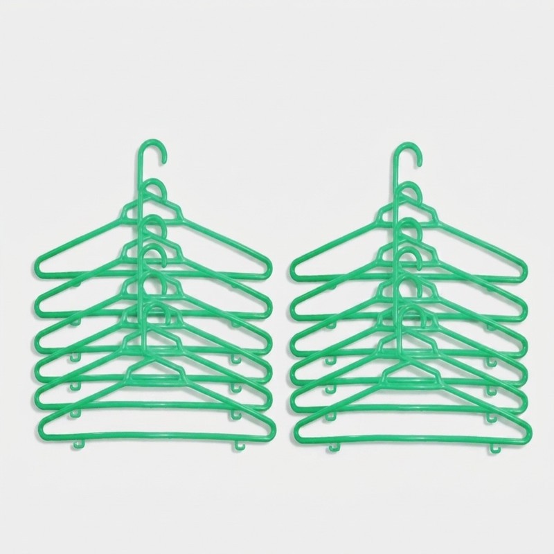 چوب لباسی مدل AA12 بسته 12 عددی (ارسال پس کرایه و به عهده مشتری)