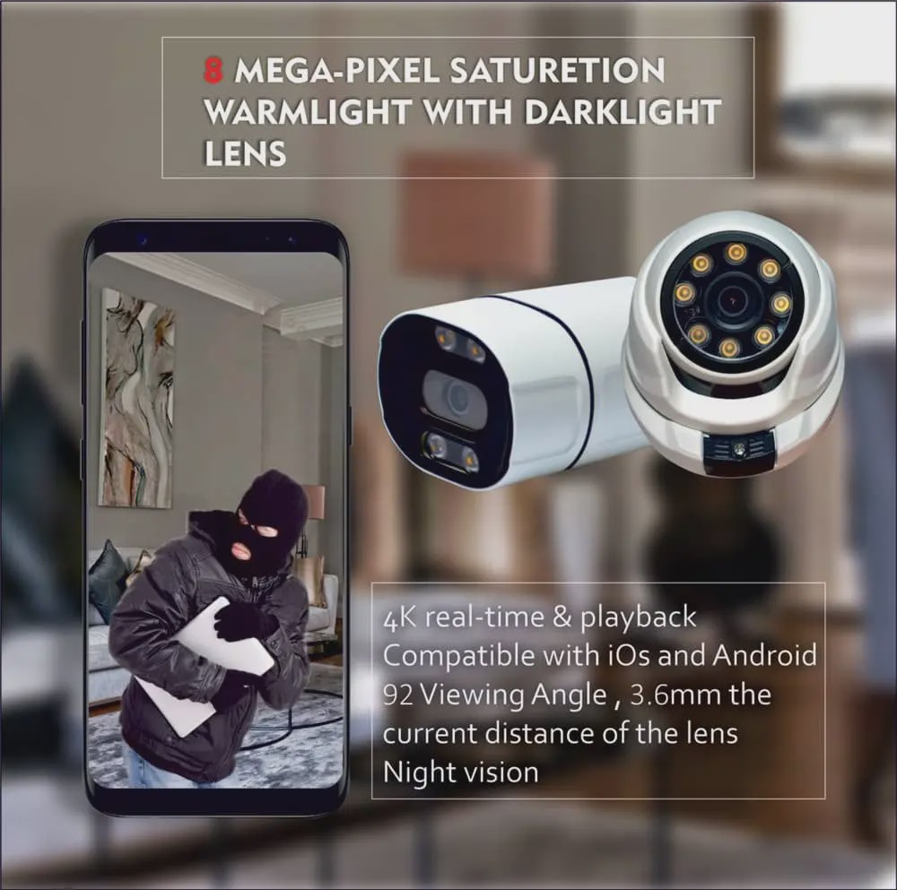 دوربین میکروفون دار 2مگاپیکسل Ahd 2MP mic