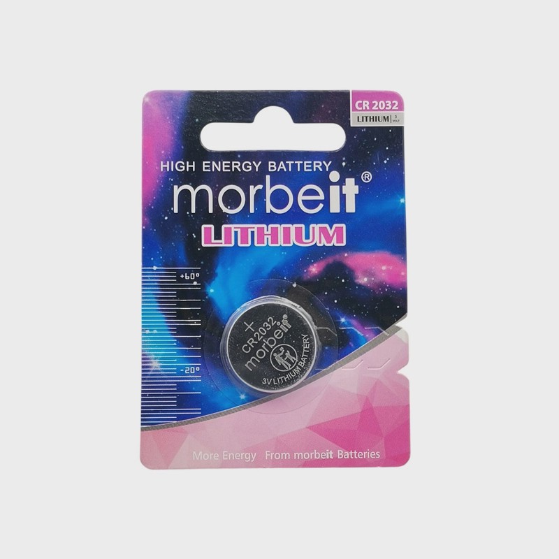 باتری سکه ای MORBEIT lithium 2032جدید