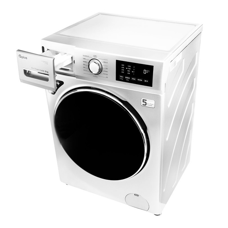 ماشین لباسشویی 8 کیلوگرم اتوماتیک جی پلاس مدل GWM-M822T
