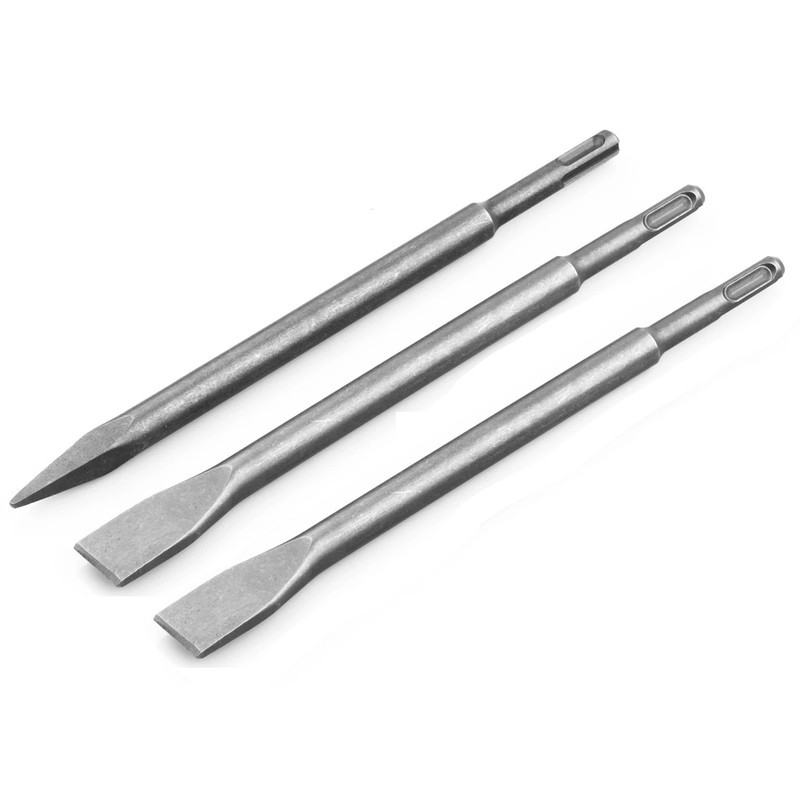 قلم ساختمانی تام مدل L250 سایز 250 میلیمتر مجموعه 3 عددی