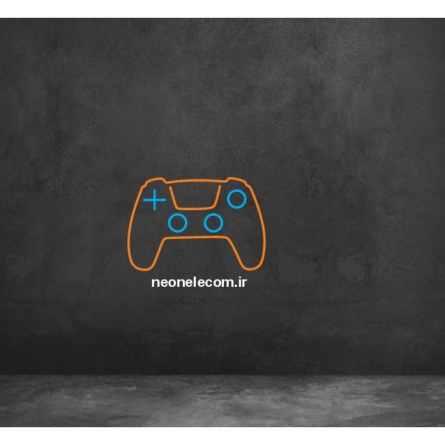 تابلو نئون دسته گیم (Game Net) کد 50 با آداپتورجدید