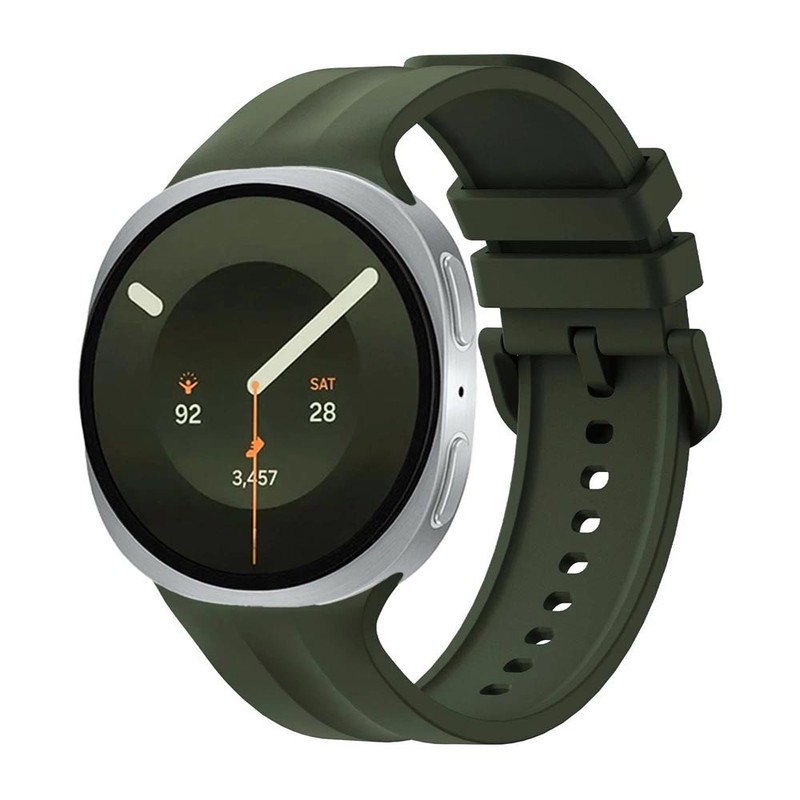 بند سیلیکونی آکوآرا مدل Silicone Sport OG9 مناسب برای ساعت هوشمند سامسونگ Galaxy Watch 9 40mm 44mm با قفل سگکی ساده اصل
