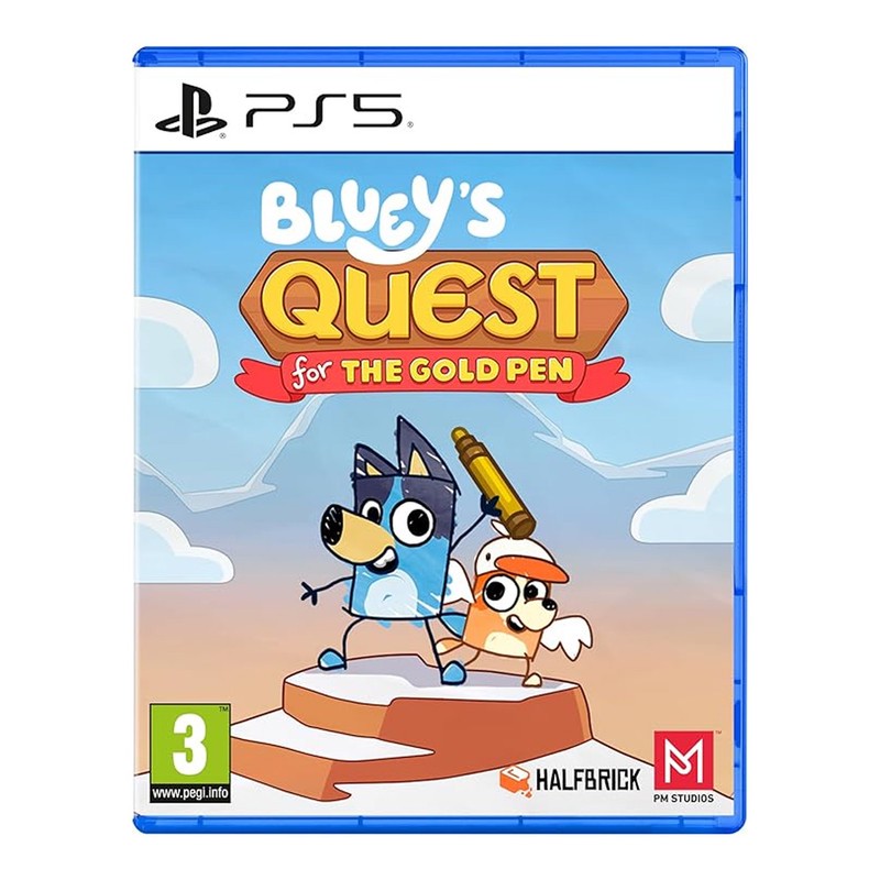 بازی Bluey s Quest for the Gold Pen مخصوص PS5 اصلجدید