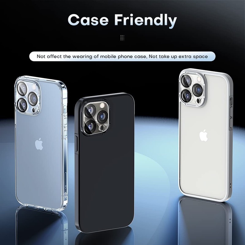 محافظ لنز دوربین بوف مدل 3D Clear مناسب برای گوشی موبایل اپل Iphone 13 Pro Max 13 Pro اصل