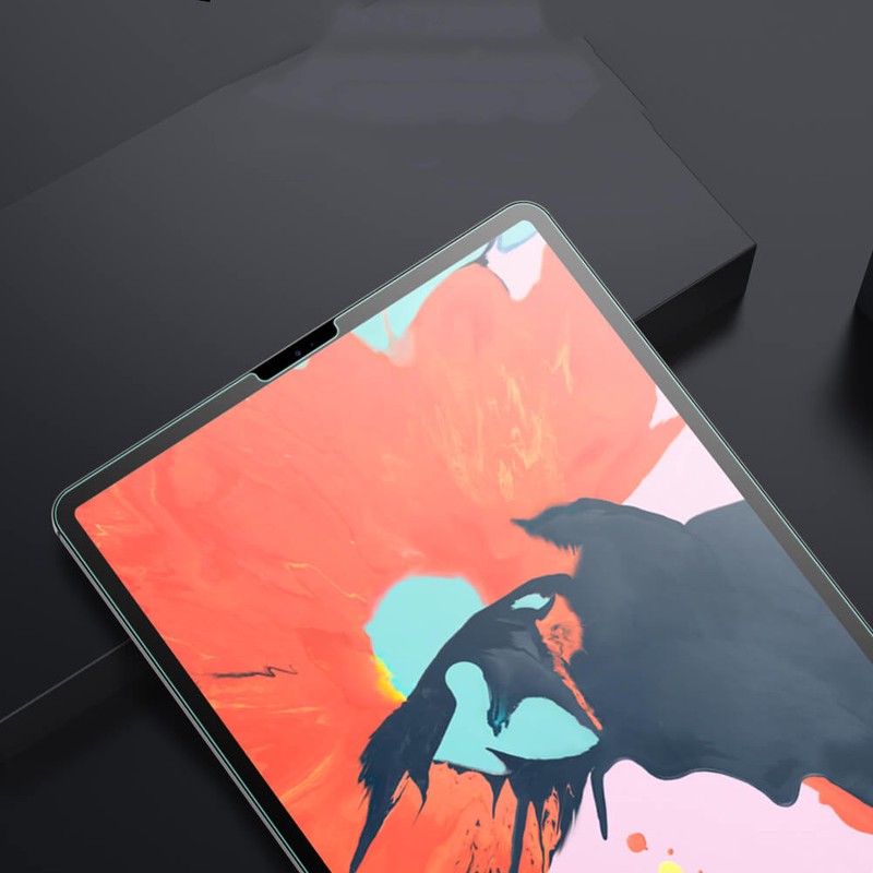 محافظ صفحه نمایش بوف مدل 5D مناسب برای تبلت اپل iPad Pro 12.9 2021 2020 2018 اصلجدید
