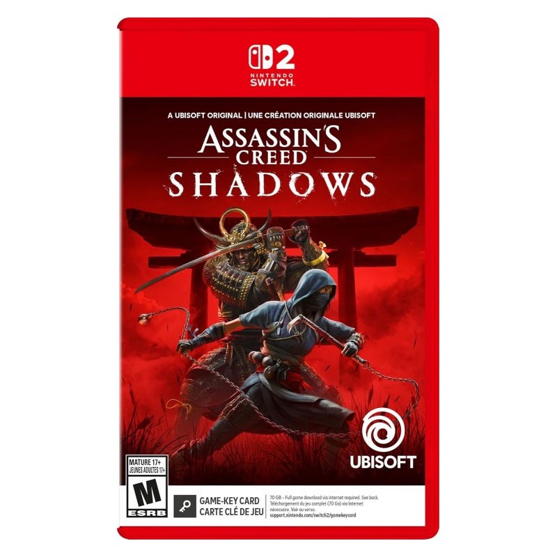 بازی Assassin s Creed Shadows مخصوص Nintendo Switch 2 اصلجدید