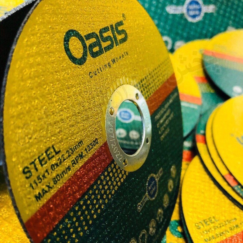 صفحه سنگ مینی برش استیل اوسیس کد 115 بسته 2 عددیجدید