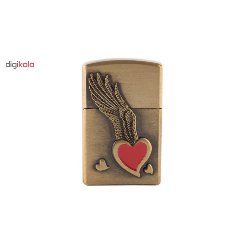 فندک مدل قلب قرمز LOVE کد 858