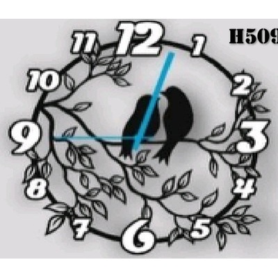 ساعت دیواری لیزری فلزی H509