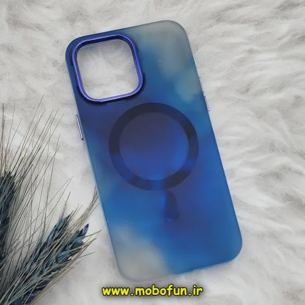 قاب گوشی iPhone 14 Pro Max آیفون طرح متال آبرنگی مگ سیف اورجینال Creative Case کد E6-170775