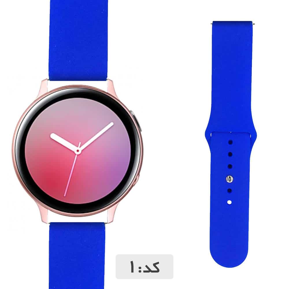بند سیلیکونی ساعت سامسونگ 2 Galaxy Watch Activeجدید